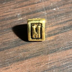 Authentic sterling 925 Pandora Letter M charm